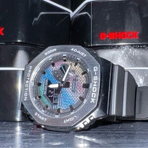 G-Shock Black and Silver Watch